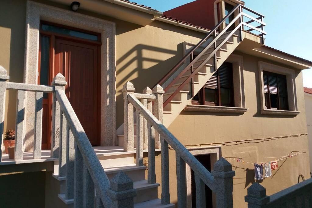 Villa Fogar no mar O Pindo Exterior foto